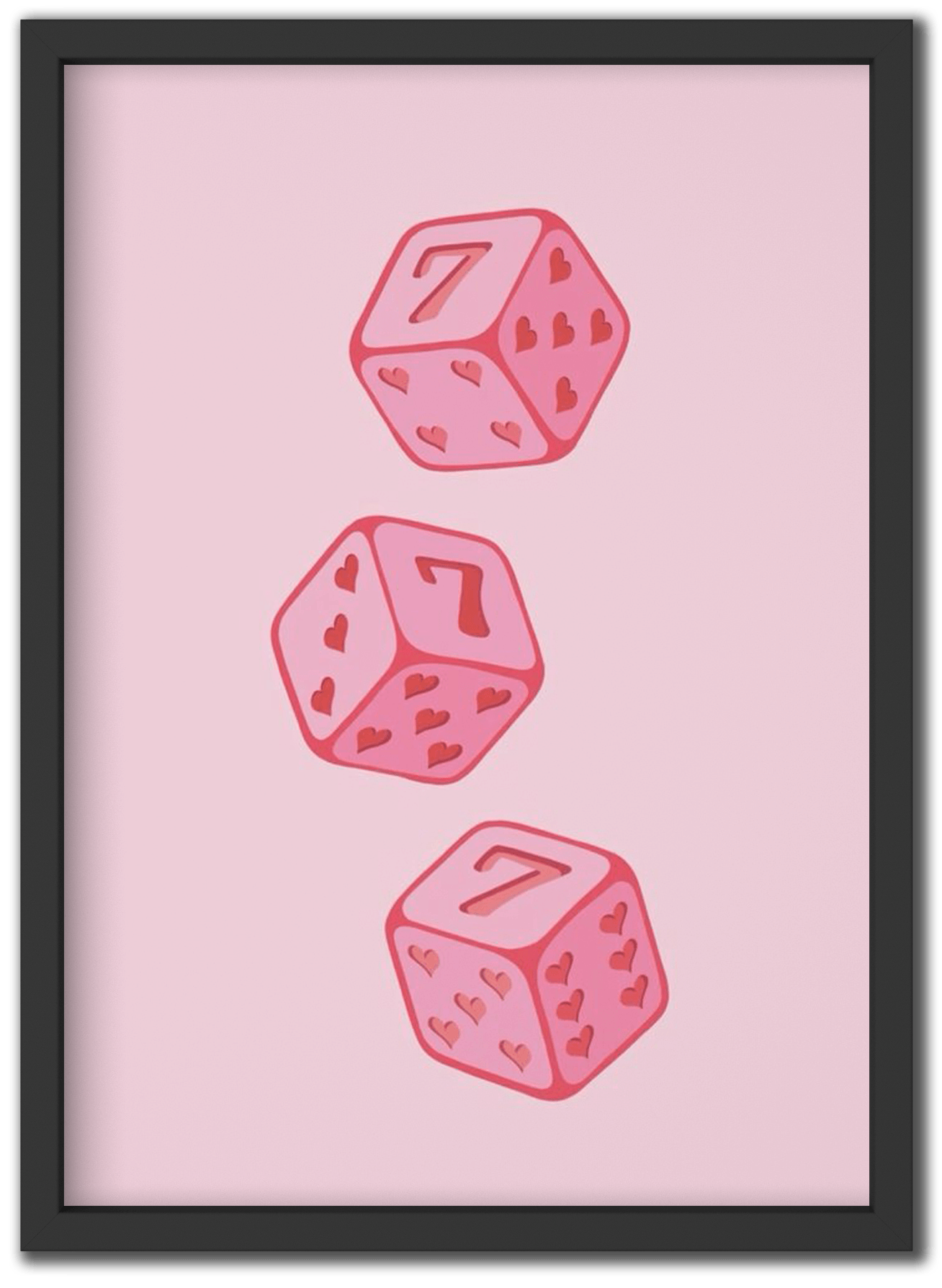Lucky Dice Come in Pink