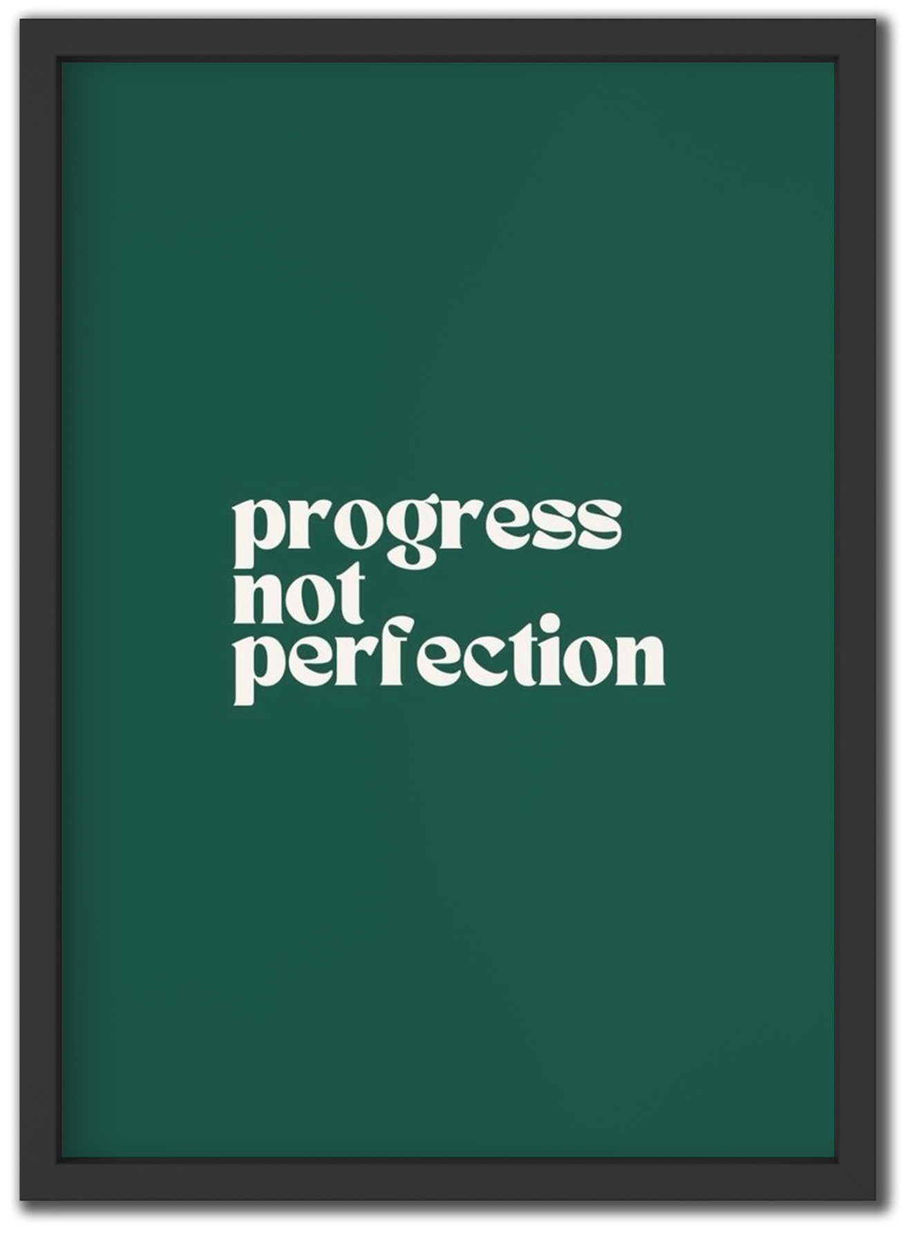 Progress Not Perfection