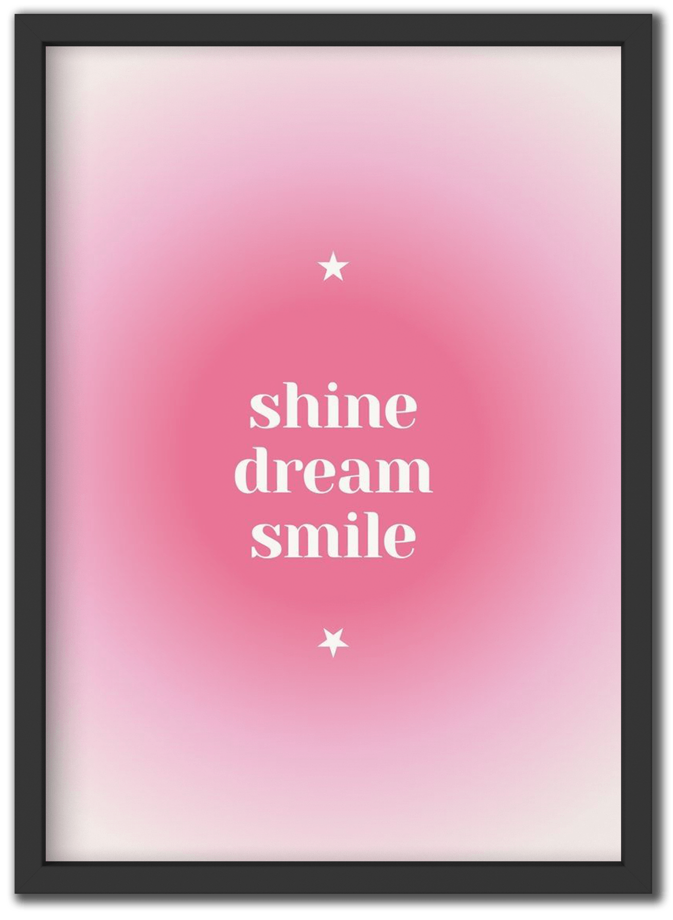 ابتسامة حلم لامع