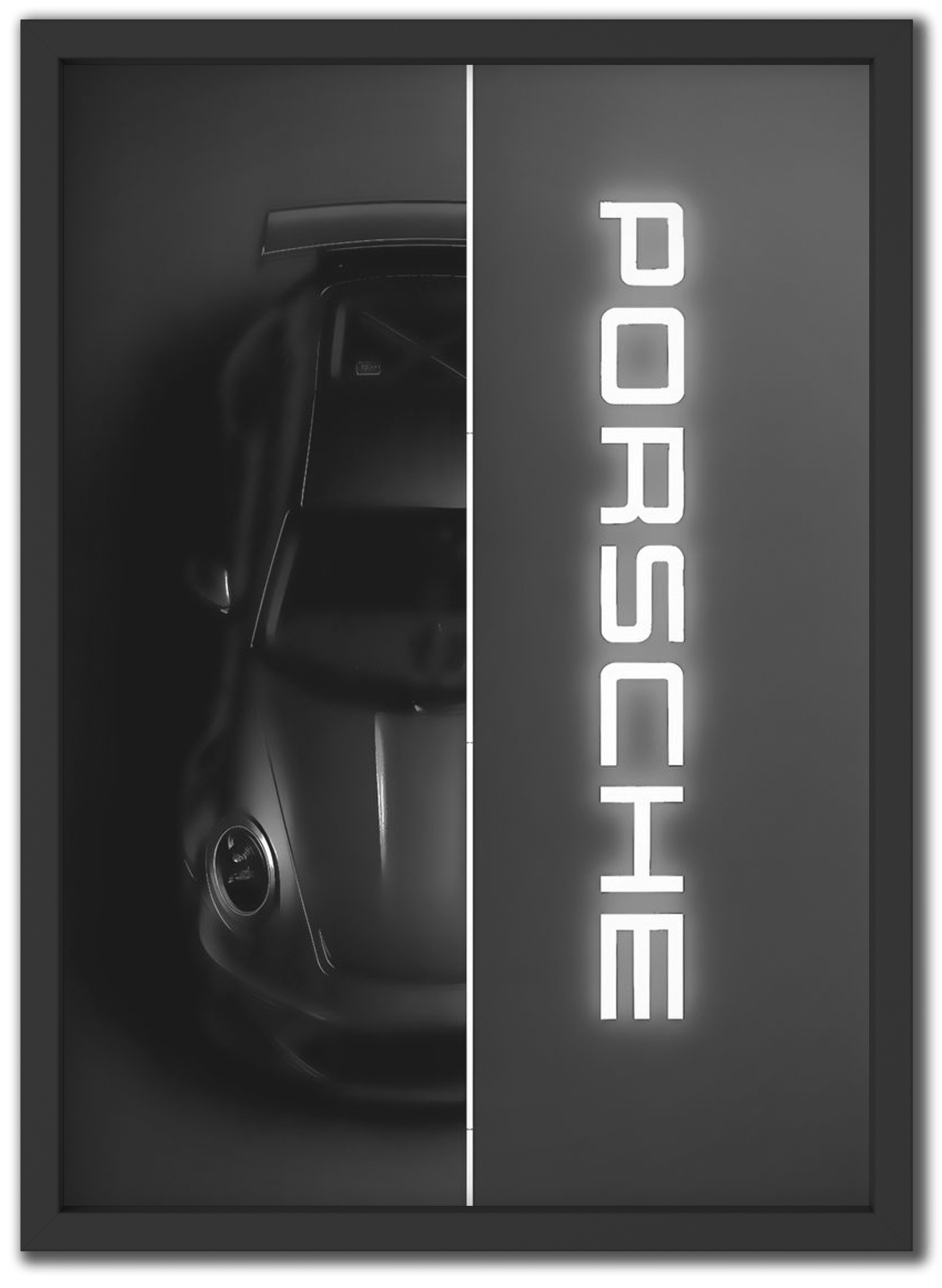 Porsche - Noir Monochrome