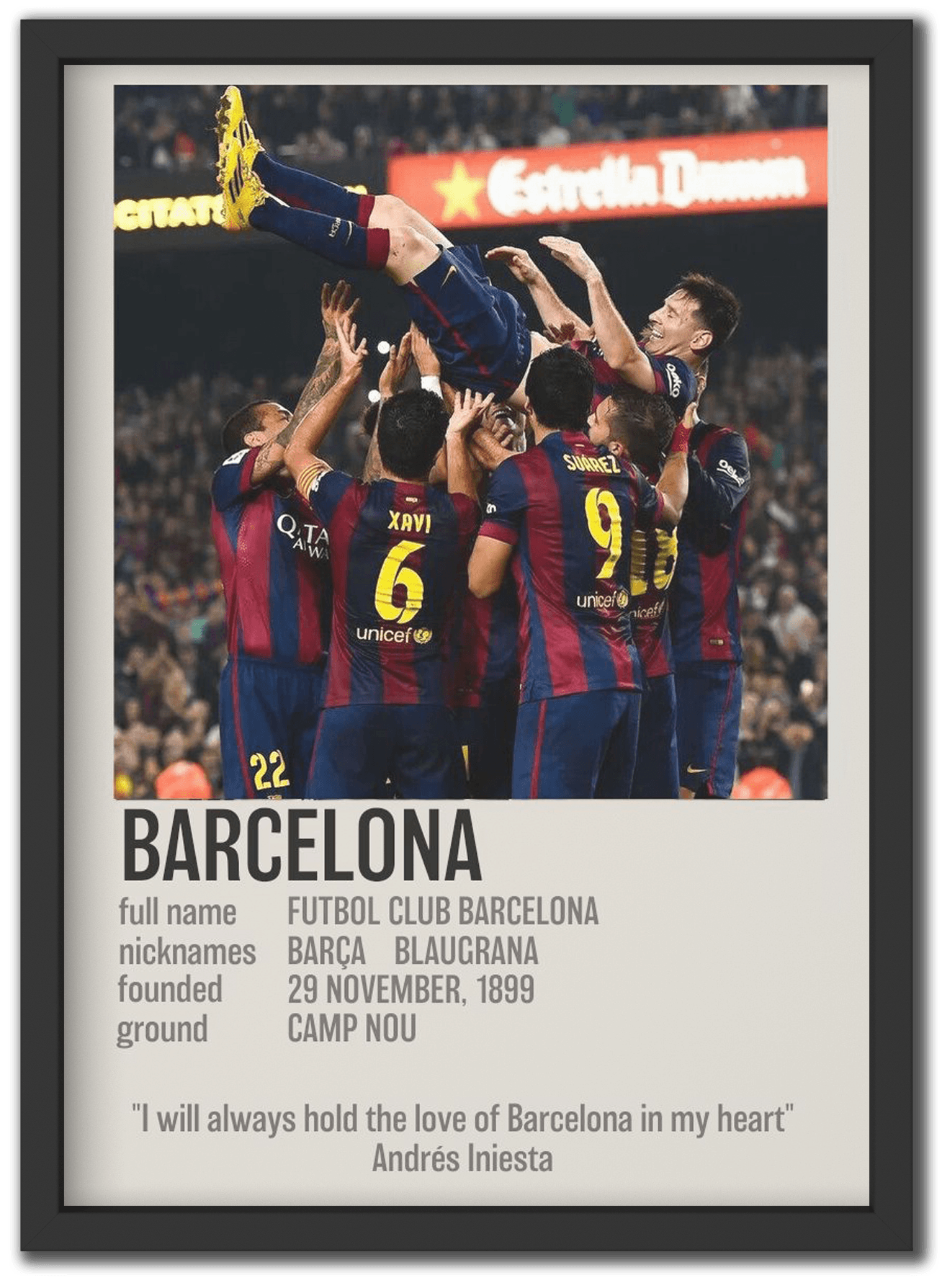 Barcelona 2015 Squad