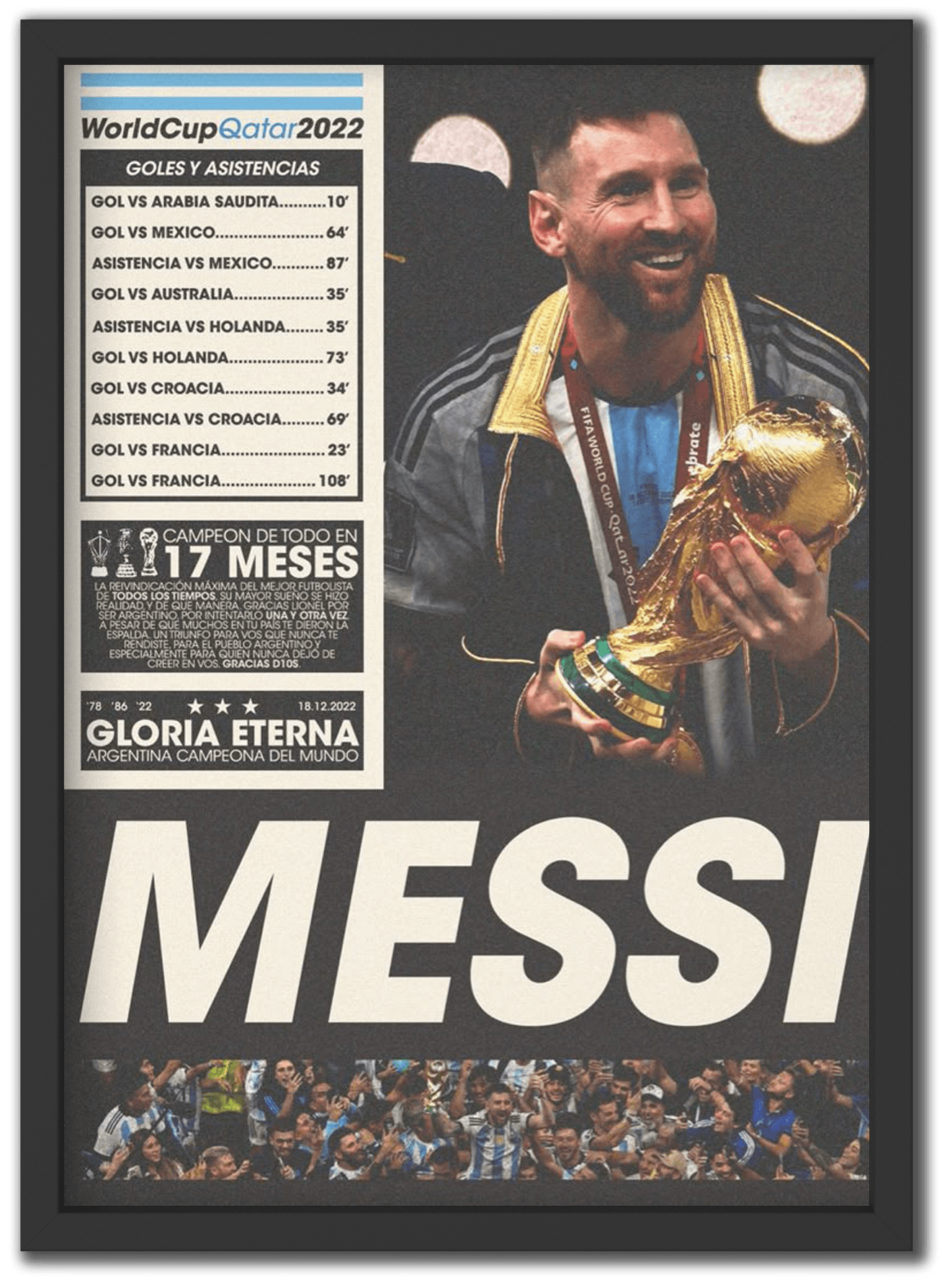 Leo Messi X Argentina World Cup