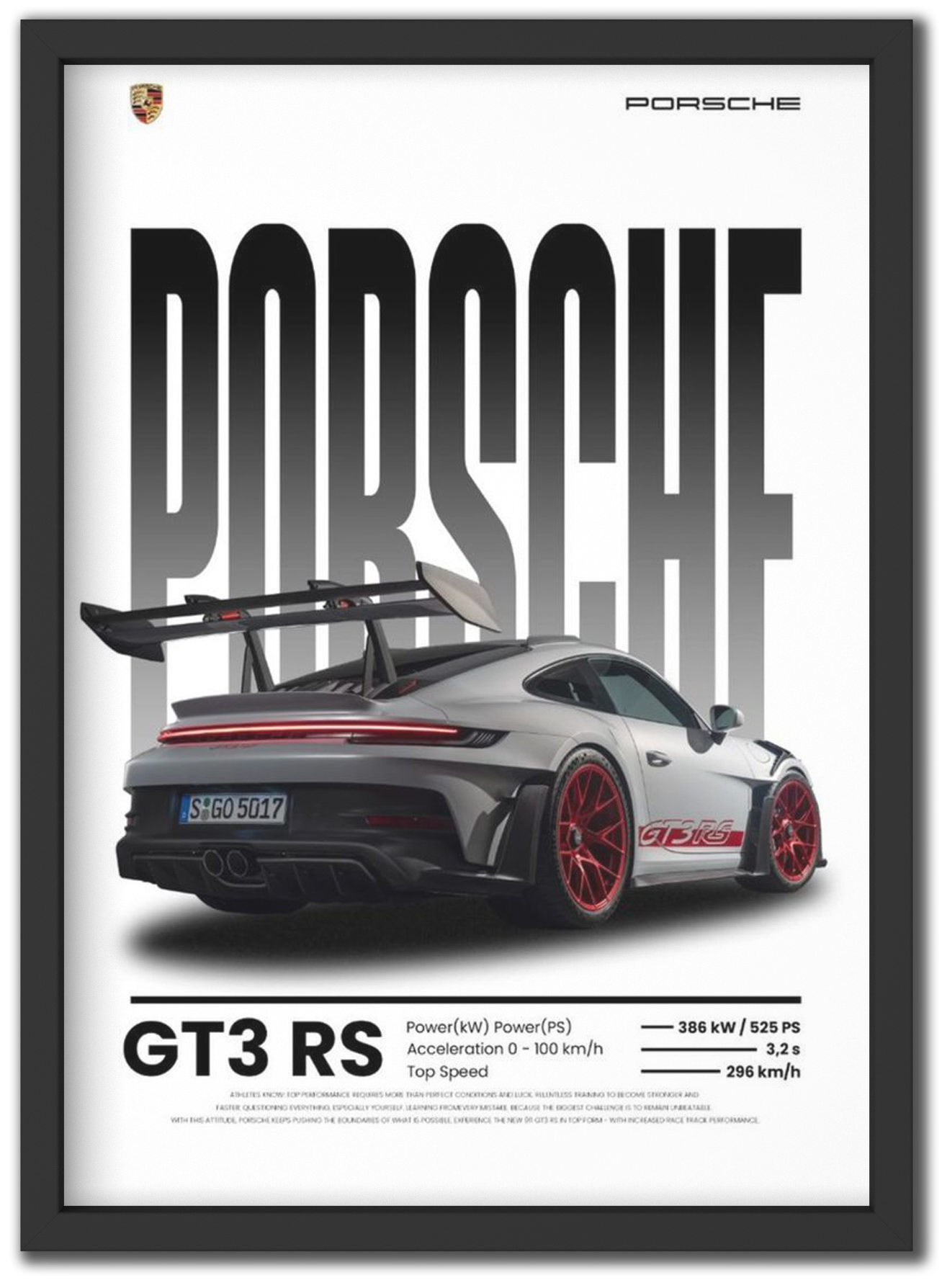 PORSCHE GT3 RS