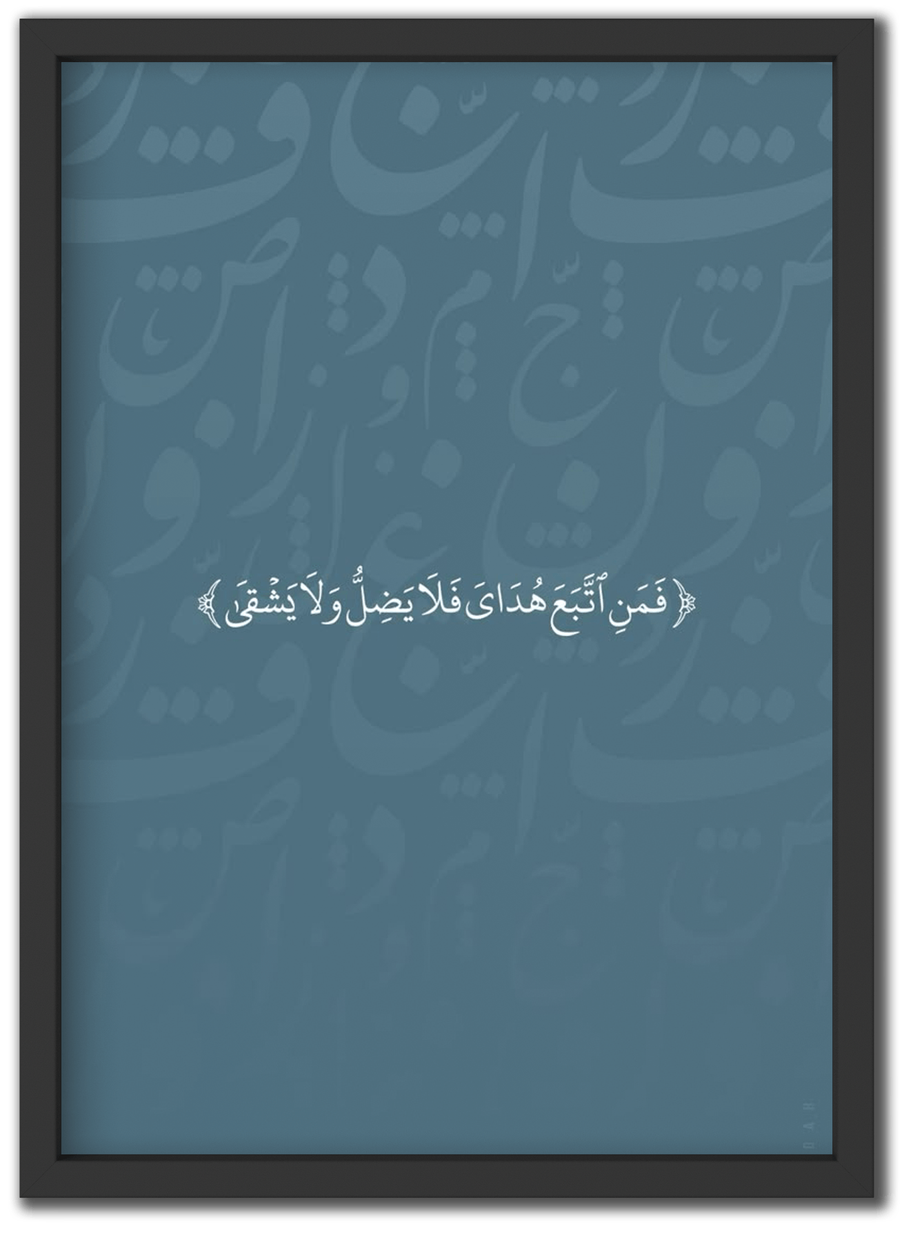 فمن اتبع هداي