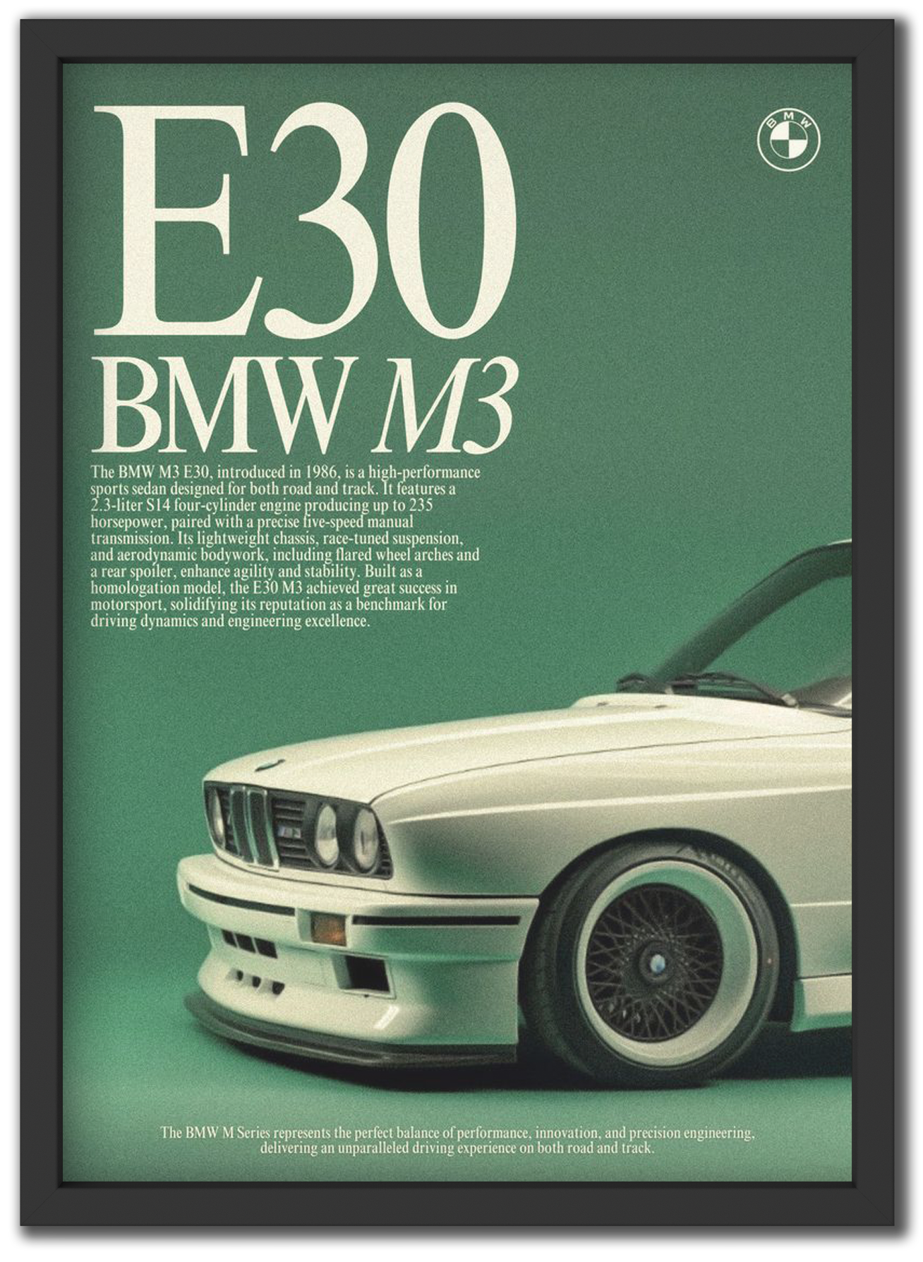 BMW M3 E30 Green