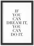 You Can Do It