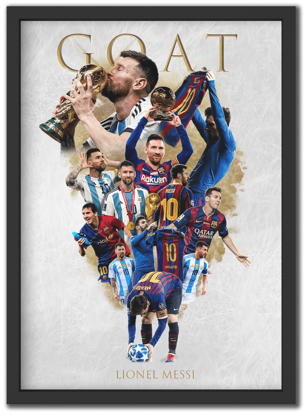 Messi The Ultimate Goat – Visualized