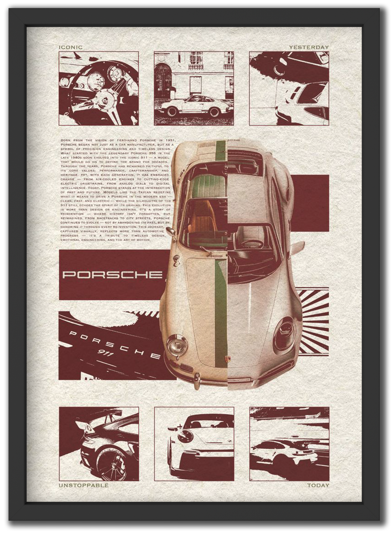 Iconic Unstoppable Porsche