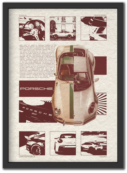 Iconic Unstoppable Porsche