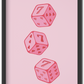 Lucky Dice Come in Pink