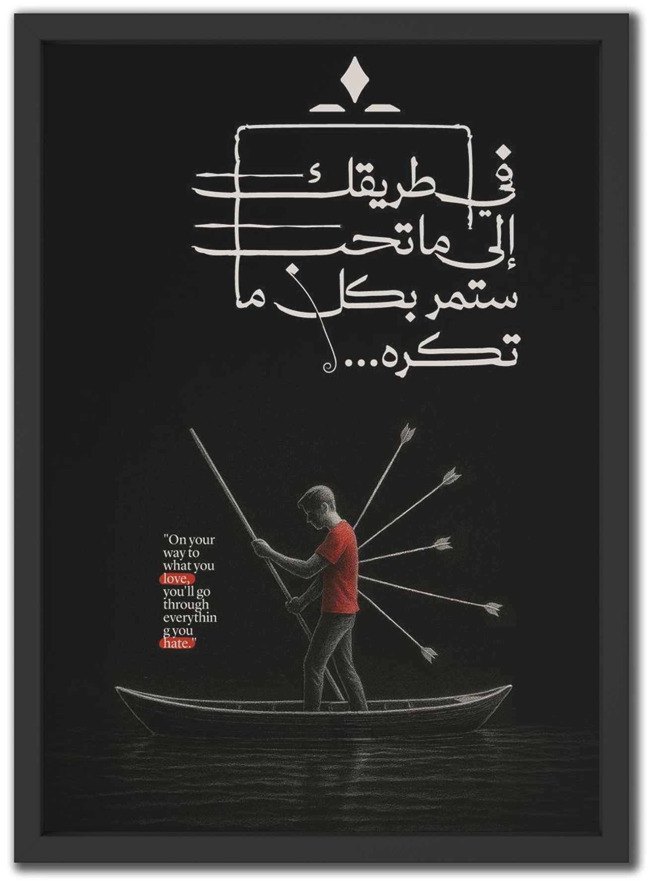 ستمر بما تكره