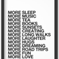 More And More