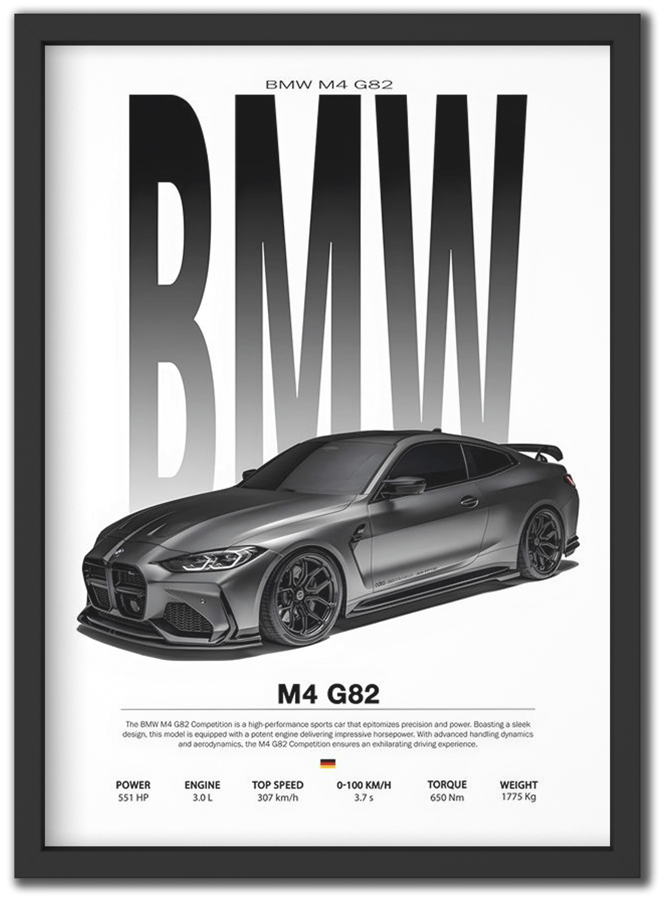 BMW M4 - Matte Black