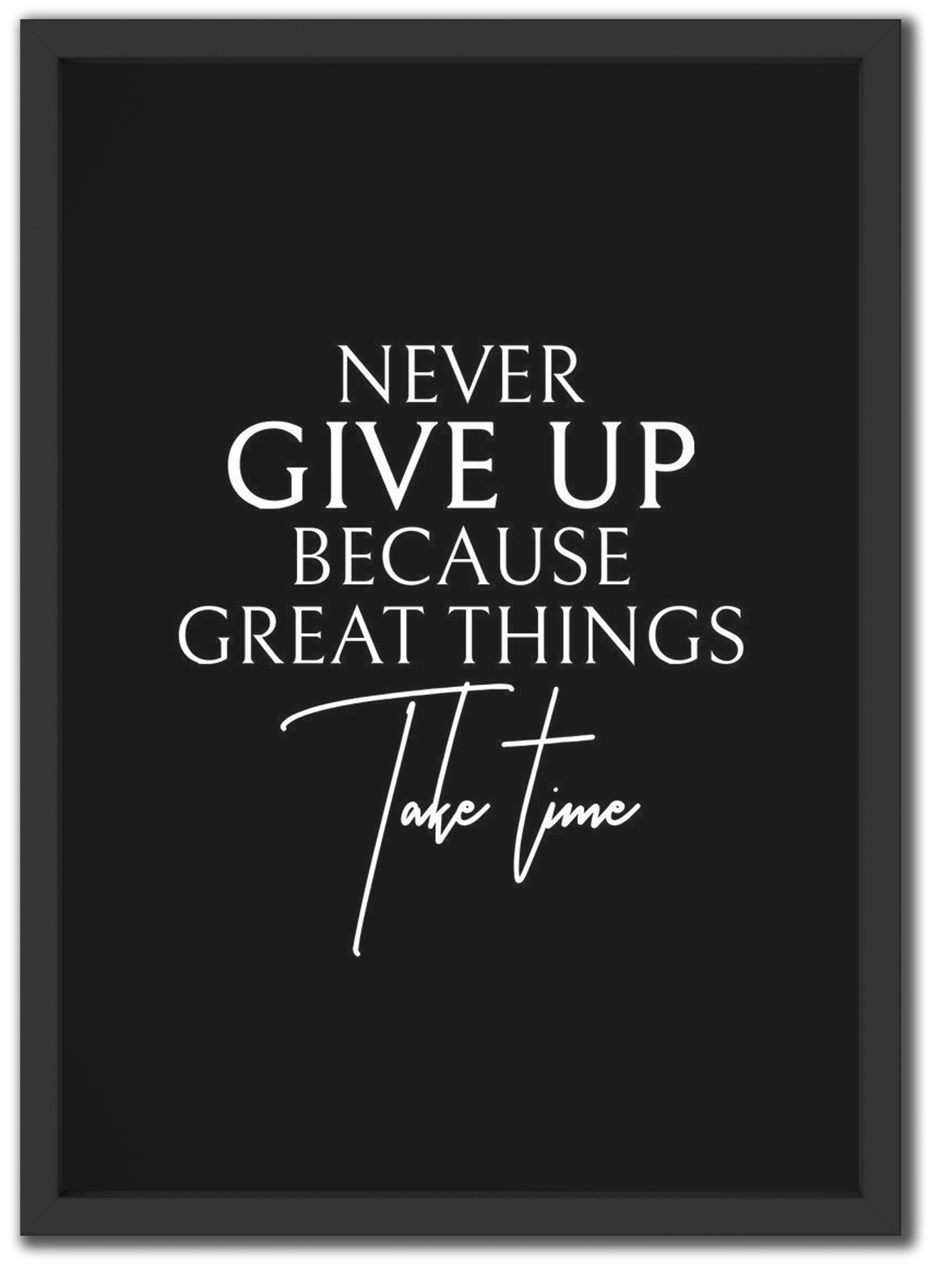 Great Things Take Time