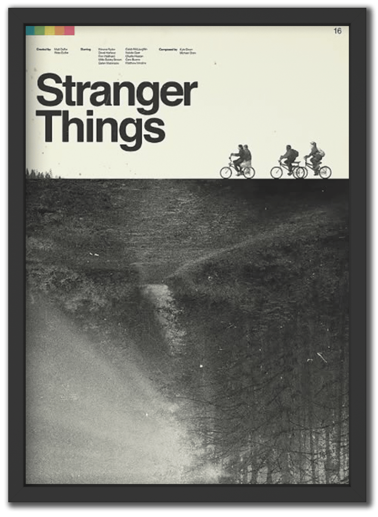 Stranger Things - B&W