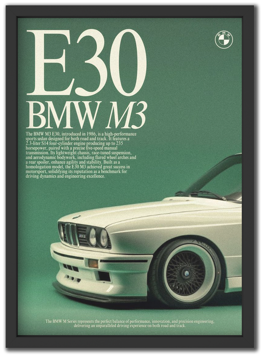 BMW M3 E30 Green