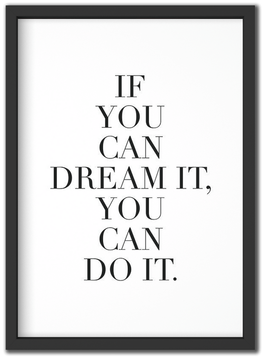 You Can Do It
